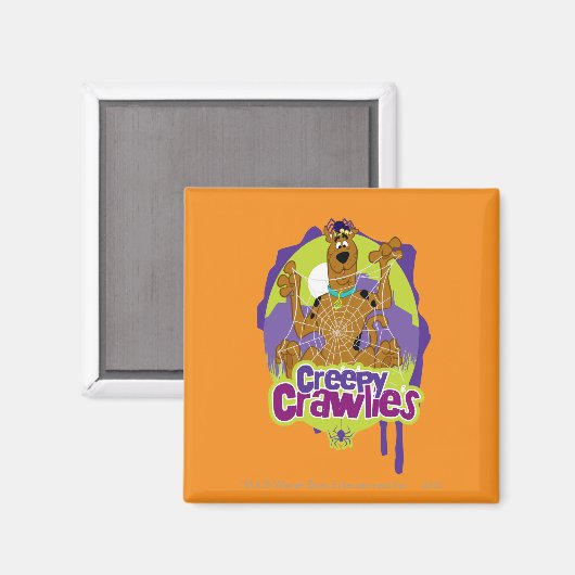 Scooby-Doo Creepy Crawlies Magneet (Voorkant / Achterkant)