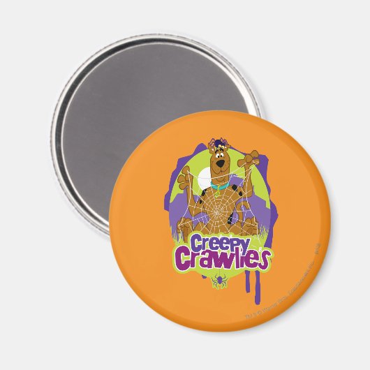 Scooby-Doo Creepy Crawlies Magneet (Voorkant / Achterkant)