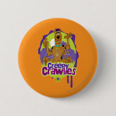 Scooby-Doo Creepy Crawlies Ronde Button 5,7 Cm (Voorkant)