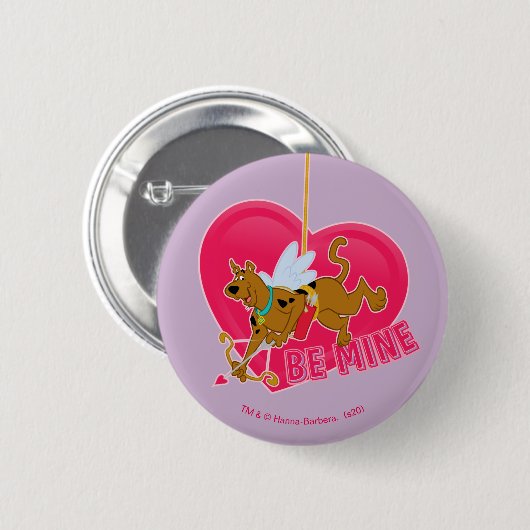 Scooby-Doo Cupid - BE-mijn Ronde Button 5,7 Cm (Voorkant /achterkant)