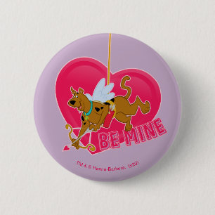 Scooby-doo-cupid - BE-mijn Ronde Button 5,7 Cm
