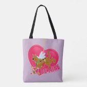 Scooby-doo-cupid - BE-mijn Tote Bag (Achterkant)