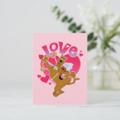 Scooby-Doo Cupid - Love Feestdagenkaart (Staand voorkant)