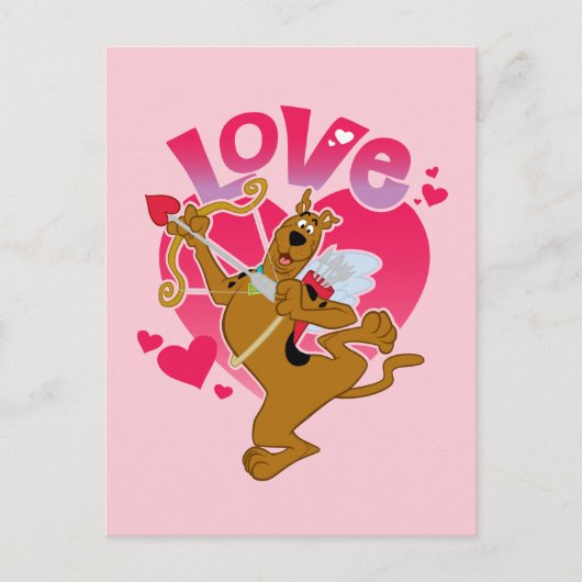 Scooby-Doo Cupid - Love Feestdagenkaart (Voorkant)