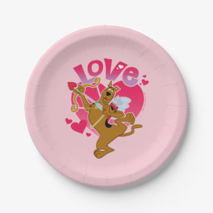 Scooby-Doo Cupid - Love Papieren Bordje