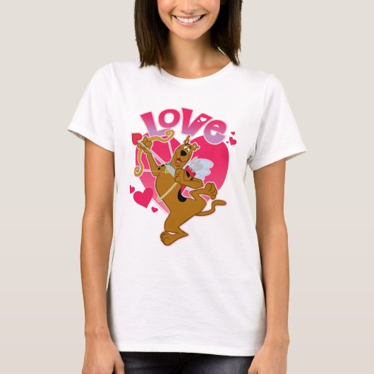 Scooby-Doo Cupid - Love T-shirt (Voorkant)