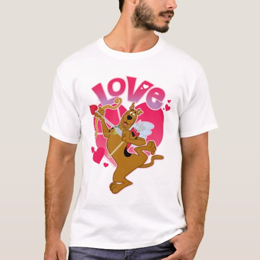 Scooby-Doo Cupid - Love T-shirt (Voorkant)