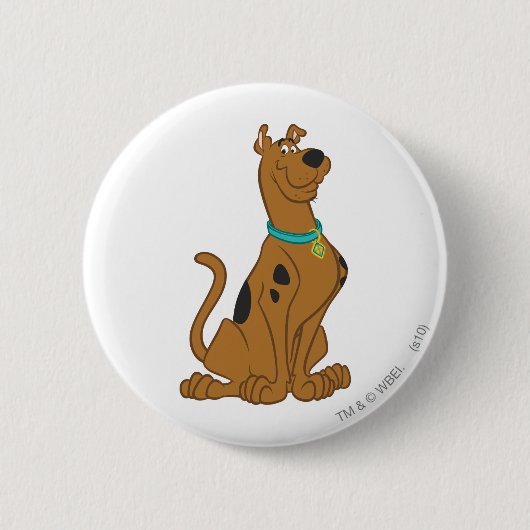Scooby-Doo Cuter Than Cute Ronde Button 5,7 Cm (Voorkant)