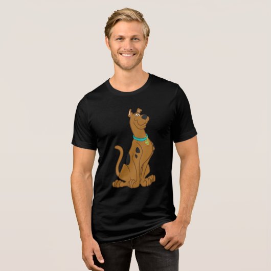 Scooby-Doo Cuter Than Cute Tri-Blend Shirt (Voorkant volledig)