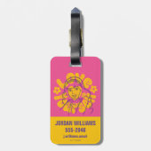 Scooby-Doo | Daphne Love Yourself Bagagelabel (Achterkant verticaal)