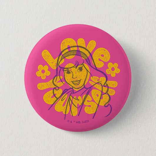 Scooby-Doo | Daphne Love Yourself Ronde Button 5,7 Cm (Voorkant)