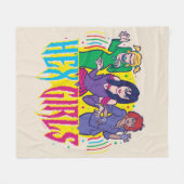 Scooby-Doo | De Hex Meisjes Fleece Deken (Voorkant (Horizontaal))