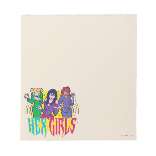 Scooby-Doo | De Hex Meisjes Notitieblok (Voorkant)