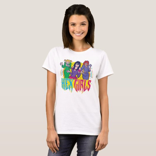 Scooby-Doo | De Hex Meisjes T-shirt (Voorkant volledig)