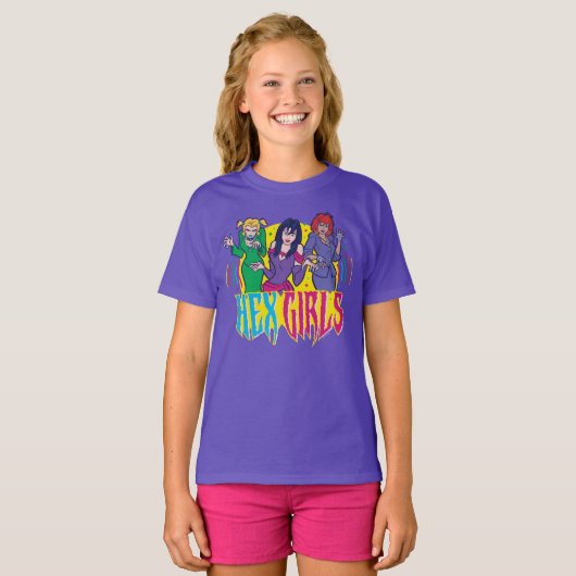 Scooby-Doo | De Hex Meisjes T-shirt (Voorkant volledig)