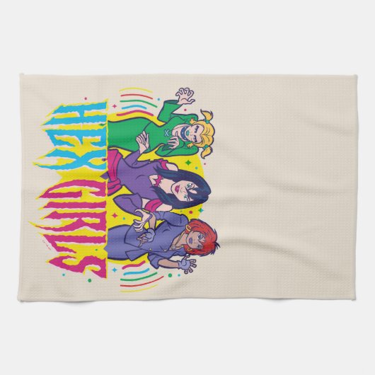 Scooby-Doo | De Hex Meisjes Theedoek (Horizontaal)