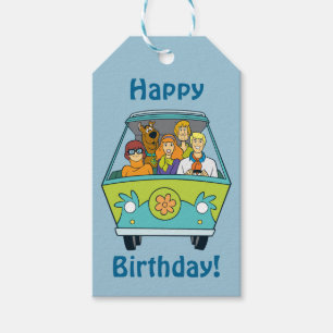 Scooby-Doo & de Machine van de Geheimzinnigheid Cadeaulabel