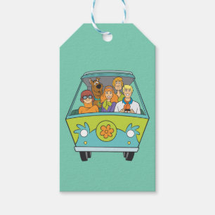 Scooby-Doo & de Machine van de Geheimzinnigheid Cadeaulabel