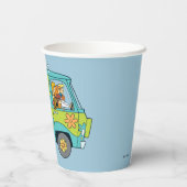 Scooby-Doo | De Mystery Machine Rechts Papieren Bekers (Achterkant)