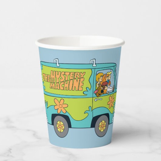 Scooby-Doo | De Mystery Machine Rechts Papieren Bekers (Links)