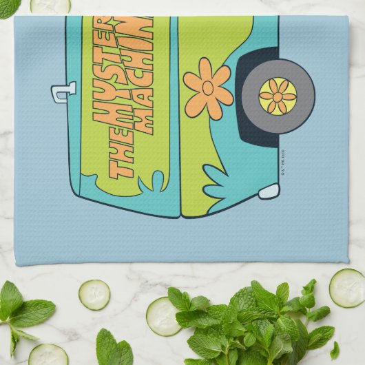 Scooby-Doo | De Mystery Machine Rechts Theedoek (Gevouwen)