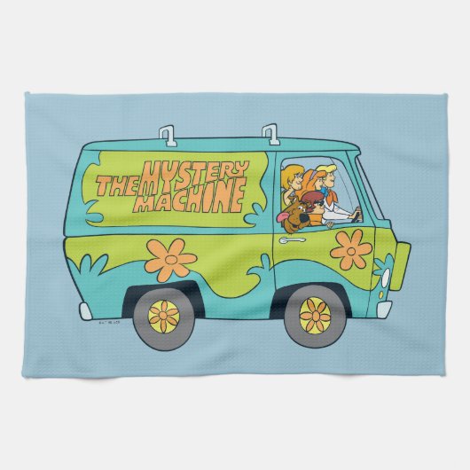 Scooby-Doo | De Mystery Machine Rechts Theedoek (Horizontaal)