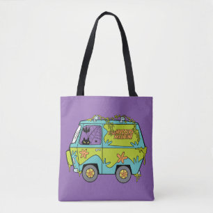 Scooby-Doo De Mystery Machine Tote Bag