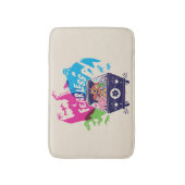 Scooby-Doo | De onbevreesde Mystery Machine Badmat (Voorkant Verticaal)