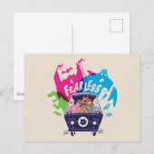 Scooby-Doo | De onbevreesde Mystery Machine Briefkaart (Voorkant / Achterkant)