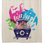 Scooby-Doo | De onbevreesde Mystery Machine Douchegordijn (Voorkant)