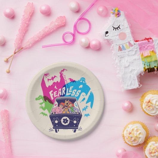 Scooby-Doo | De onbevreesde Mystery Machine Papieren Bordje (Feest)