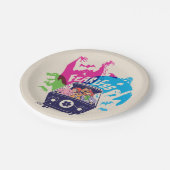 Scooby-Doo | De onbevreesde Mystery Machine Papieren Bordje (Gekanteld)