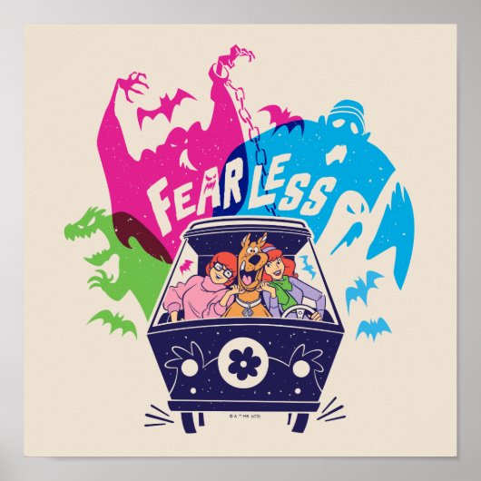 Scooby-Doo | De onbevreesde Mystery Machine Poster (Voorkant)