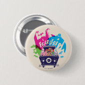 Scooby-Doo | De onbevreesde Mystery Machine Ronde Button 5,7 Cm (Voorkant /achterkant)