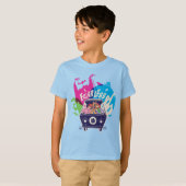 Scooby-Doo | De onbevreesde Mystery Machine T-shirt (Voorkant volledig)