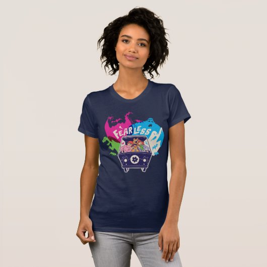 Scooby-Doo | De onbevreesde Mystery Machine T-shirt (Voorkant volledig)