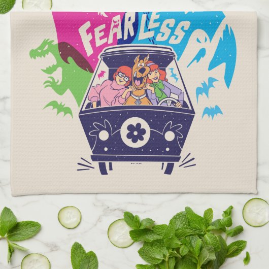 Scooby-Doo | De onbevreesde Mystery Machine Theedoek (Gevouwen)