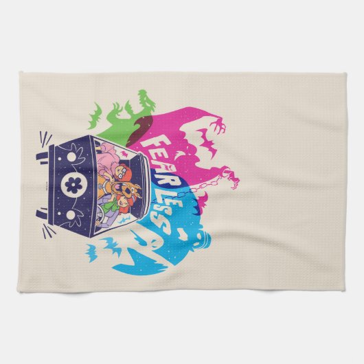 Scooby-Doo | De onbevreesde Mystery Machine Theedoek (Horizontaal)