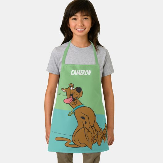 Scooby-doo dia met tongue out schort (Insitu)