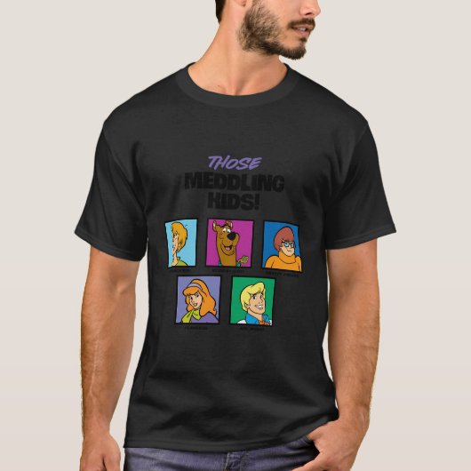 Scooby-Doo die bemoeizuchtige Kinder T-shirt (Voorkant)