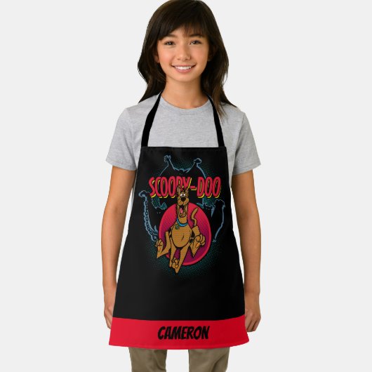 Scooby-doo die van geesten grafisch loopt schort (Insitu)
