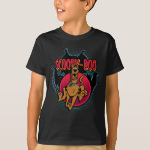 Scooby-doo die van geesten grafisch loopt t-shirt