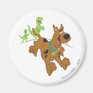 Scooby-Doo Dinosaur Escape Magneet