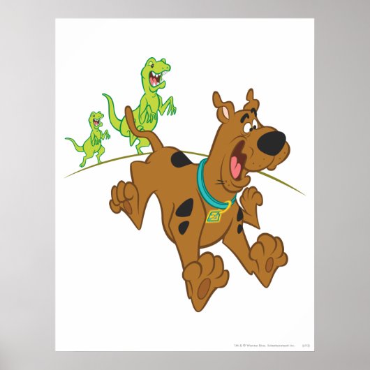 Scooby-Doo Dinosaur Escape Poster (Voorkant)