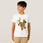 Scooby-Doo Dinosaur Escape T-shirt (Voorkant volledig)