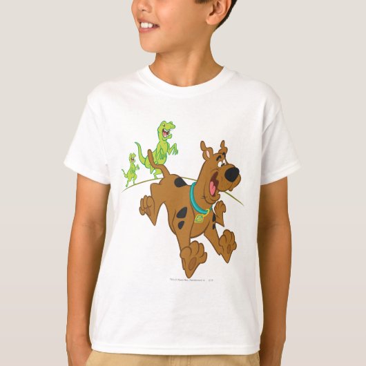 Scooby-Doo Dinosaur Escape T-shirt (Voorkant)