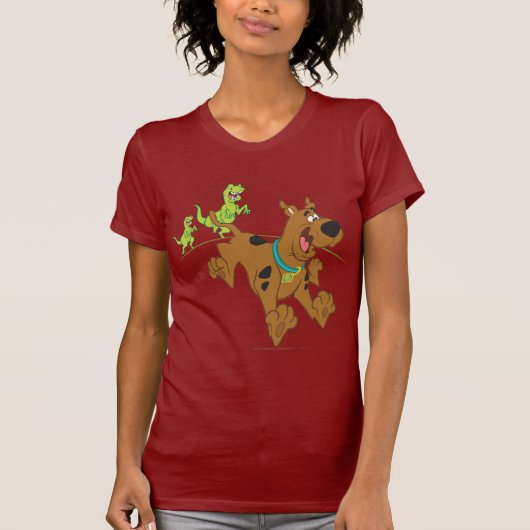 Scooby-Doo Dinosaur Escape T-shirt (Voorkant)