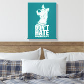 Scooby-Doo "Don't Hate, Congratulate" Graphic Canvas Afdruk (Insitu (Slaapkamer))