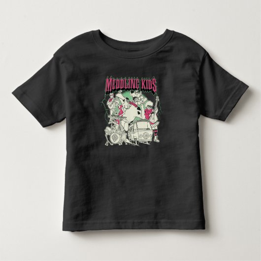 Scooby-Doo en de bende bemoeienis Kinder Punk Band Kinder Shirts (Voorkant)