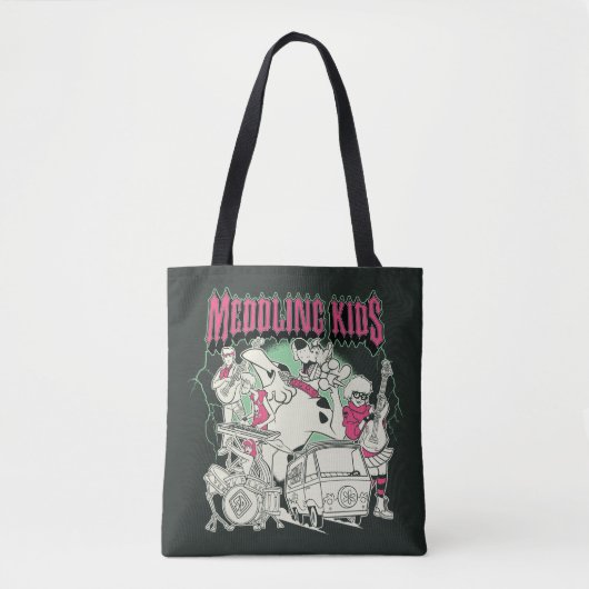 Scooby-Doo en de bende bemoeienis Kinder Punk Band Tote Bag (Voorkant)